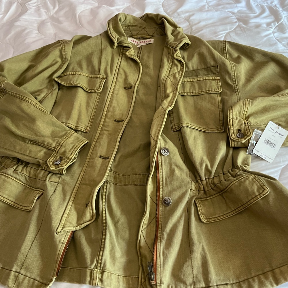 Free people Utility Army style jacket